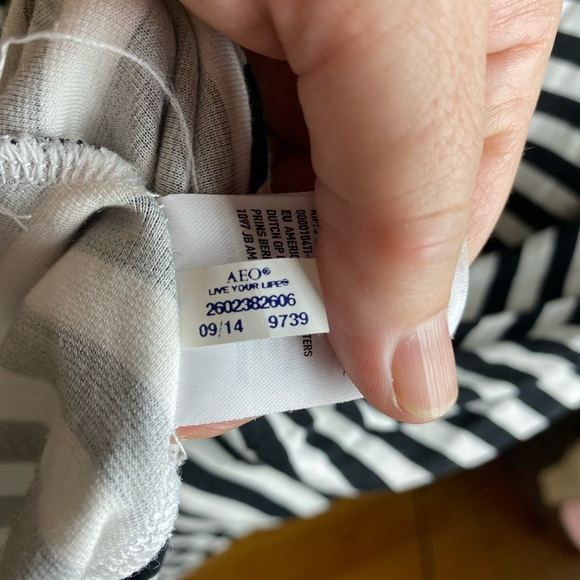 American Eagle Outfitters black and white striped dress, size S - Picture 11 of 12